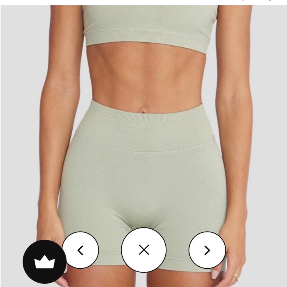 Crop Shop Boutique X Isabelle Mathers Seamless Shorts